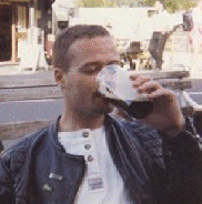 me having a drink